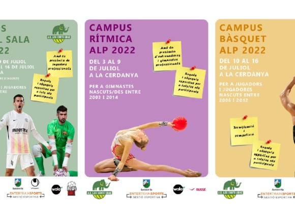 Ja tenim aquí els millors campus d’estiu!